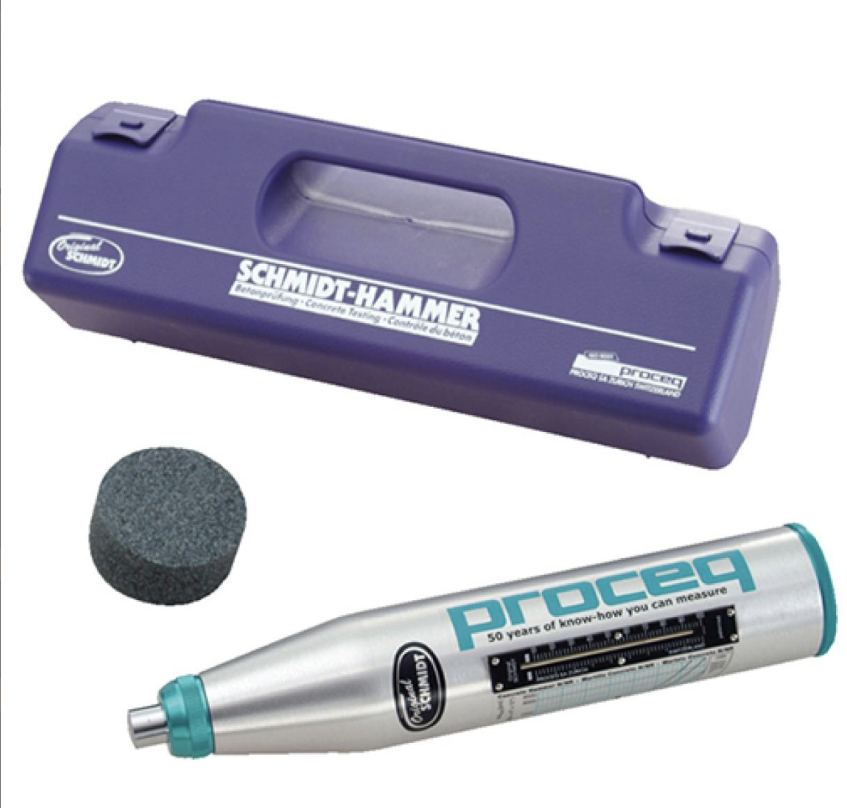 Schmidtovo kladivko Proceq - typ N